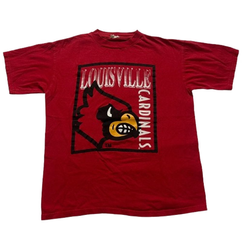 Vtg Louisville Cardinals T-Shirt NCAA Football Champion L