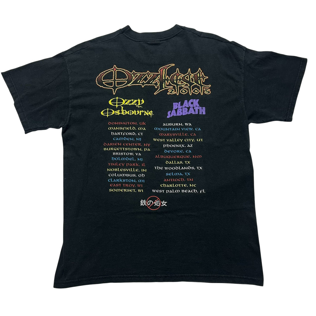 Vtg Ozzfest 2005 Tour T-Shirt Black Sabbath Ozzy M