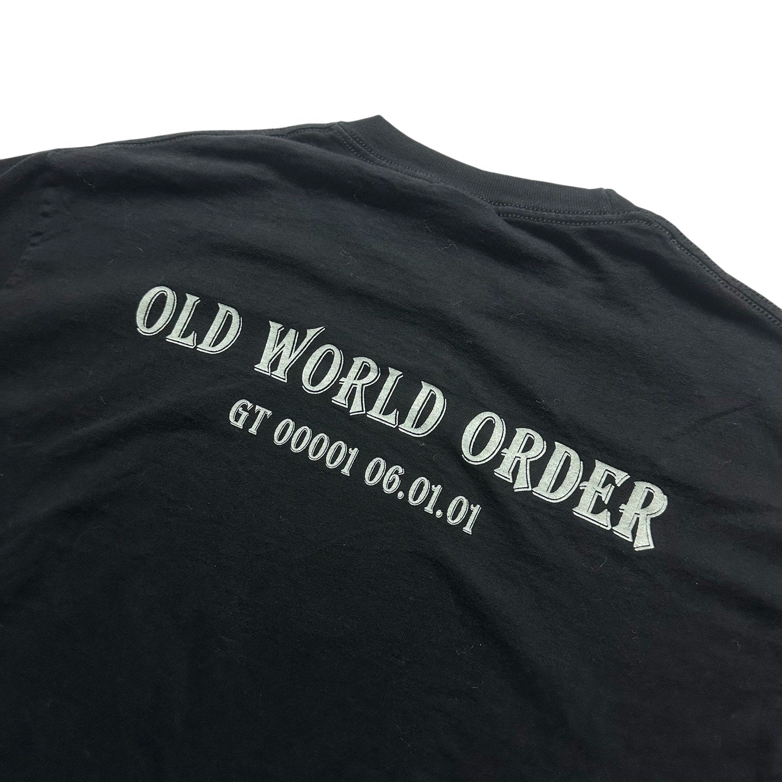 Vtg 2001 Geoff Tate Old World Order Giant T-Shirt L
