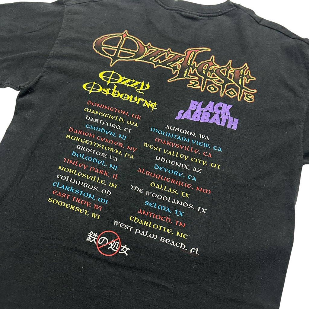 Vtg Ozzfest 2005 Tour T-Shirt Black Sabbath Ozzy M