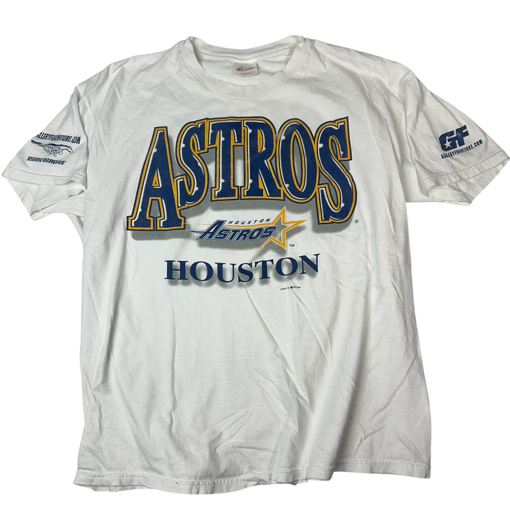 Vintage MLB 1998 Houston Astros Gallery Furniture Tee XL