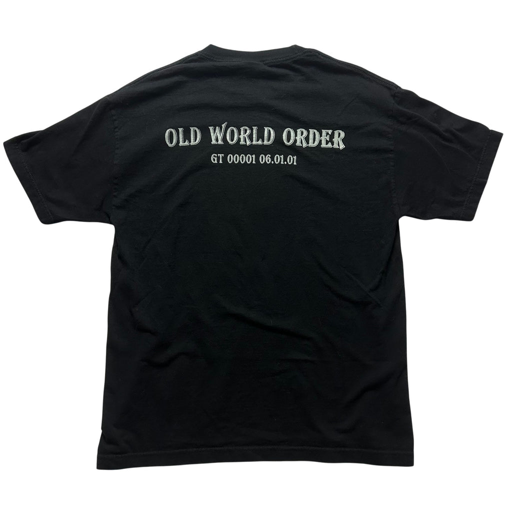 Vtg 2001 Geoff Tate Old World Order Giant T-Shirt L