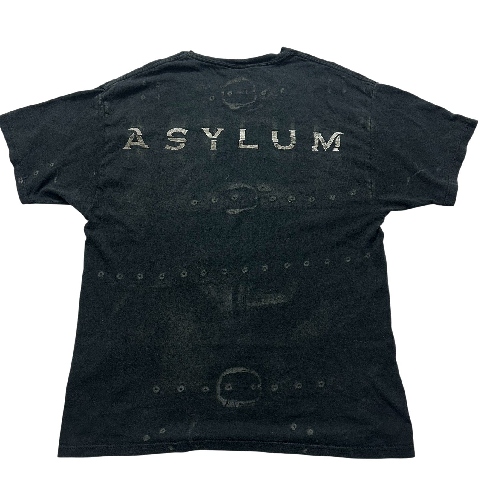 Vtg 2010 Disturbed Asylum T-Shirt Hanes Heavyweight L