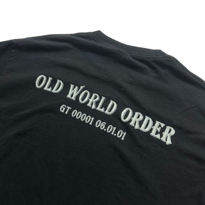 Vtg 2001 Geoff Tate Old World Order Giant T-Shirt L