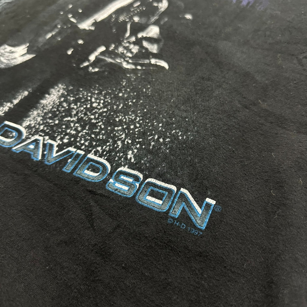 Vtg 1997 Harley-Davidson Motorcycle T-Shirt Hales XL