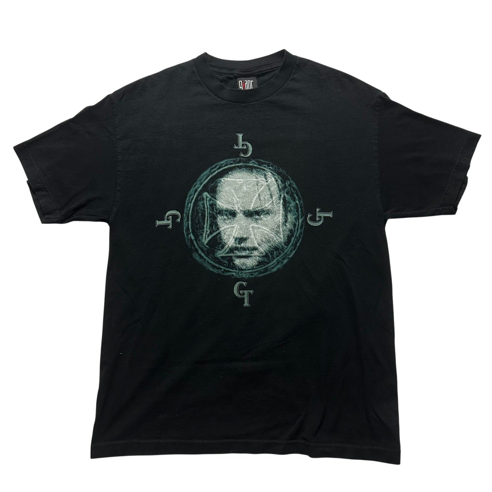 Vtg 2001 Geoff Tate Old World Order Giant T-Shirt L