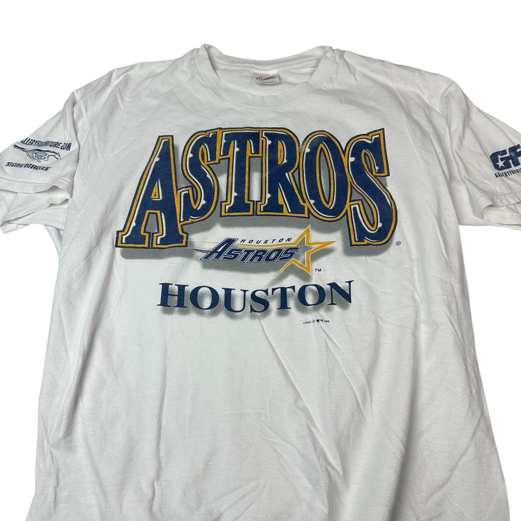 Vintage MLB 1998 Houston Astros Gallery Furniture Tee XL