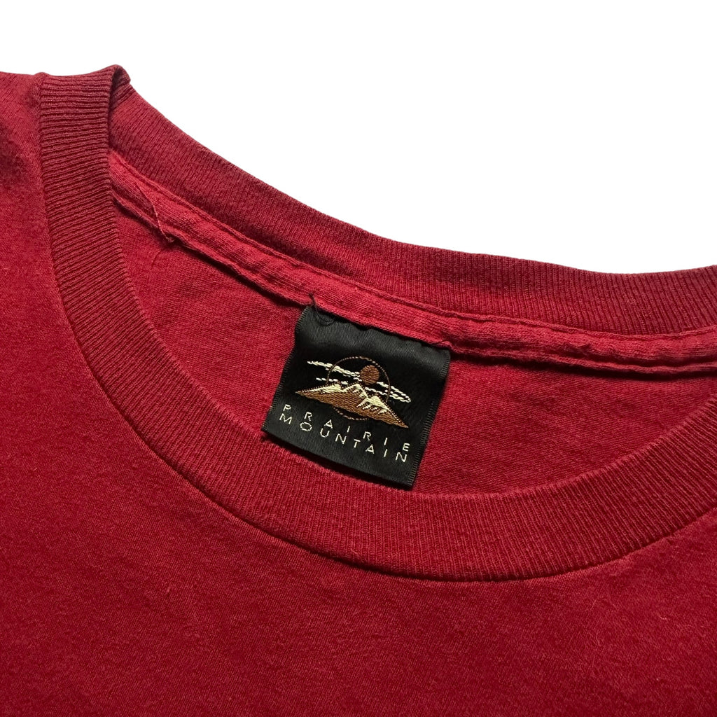 Yellowstone National Park Red T-Shirt Bear Graphic XL